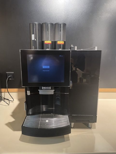 Franke espresso machine